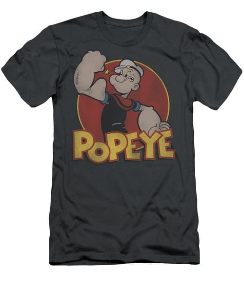 Popeye - Retro Ring T-Shirt