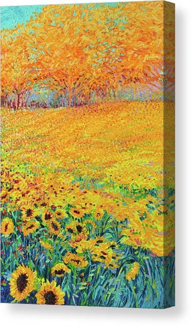 Naranja Canvas Print