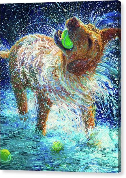 The Juggler Canvas Print
