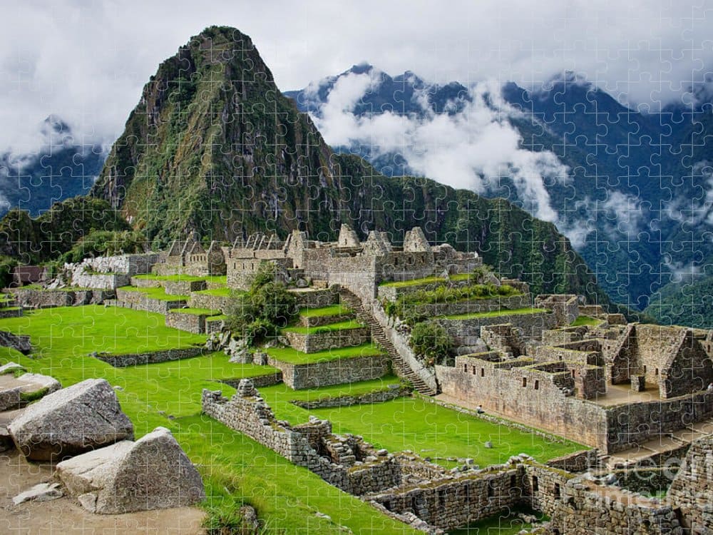 Machu Picchu In Peru Unesco World Jigsaw Puzzle