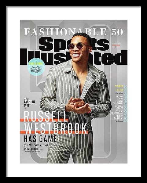 2017 Fashionable 50 Issue Sports Illustrated Cover Framed Print