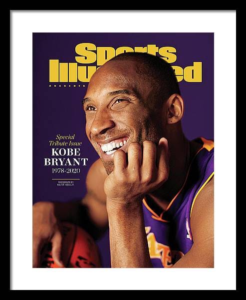 Kobe Bryant 1978 - 2020 Special Tribute Issue Sports Illustrated Cover Framed Print